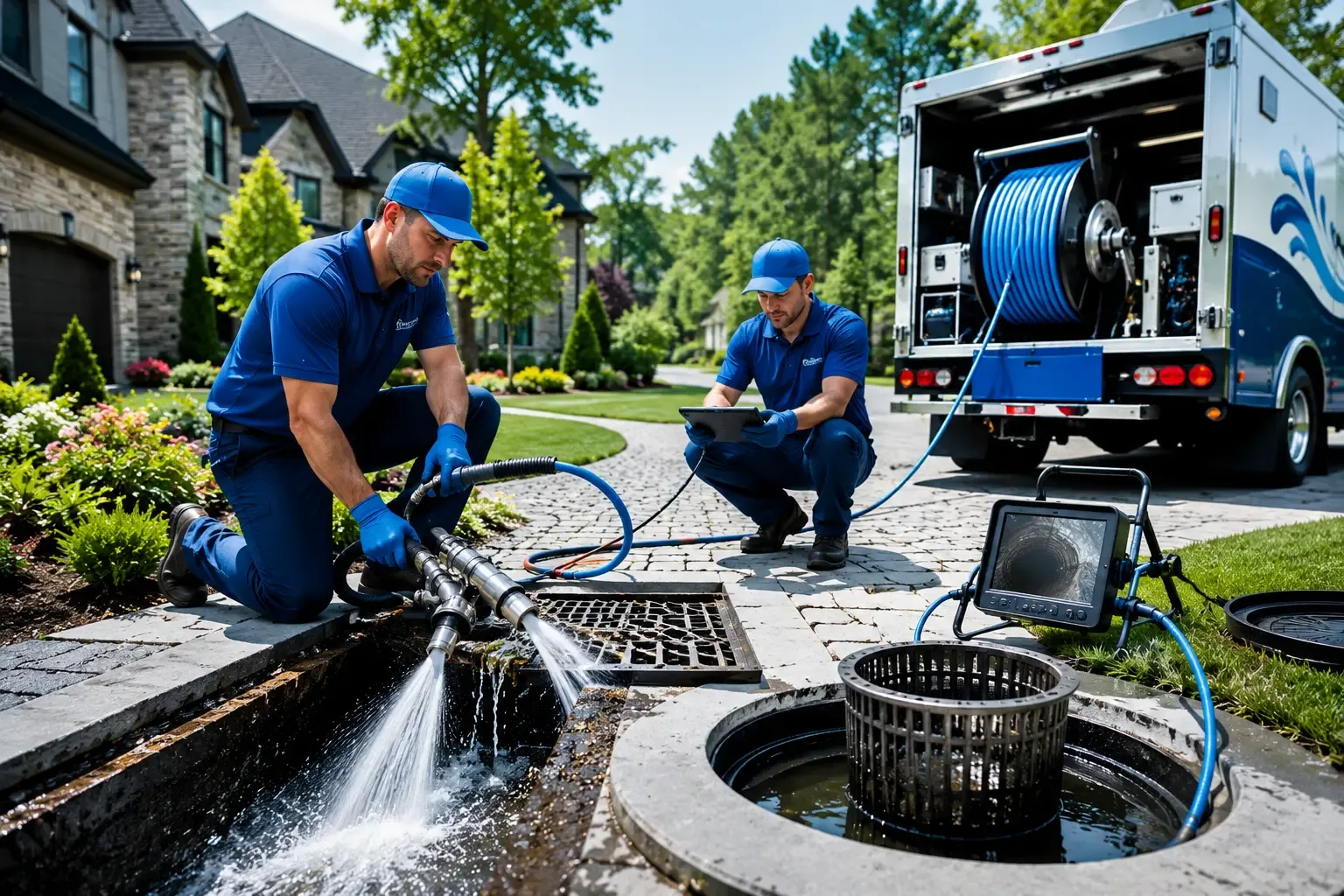 Local outdoor drain cleaning professionals in Pompton Lakes, NJ