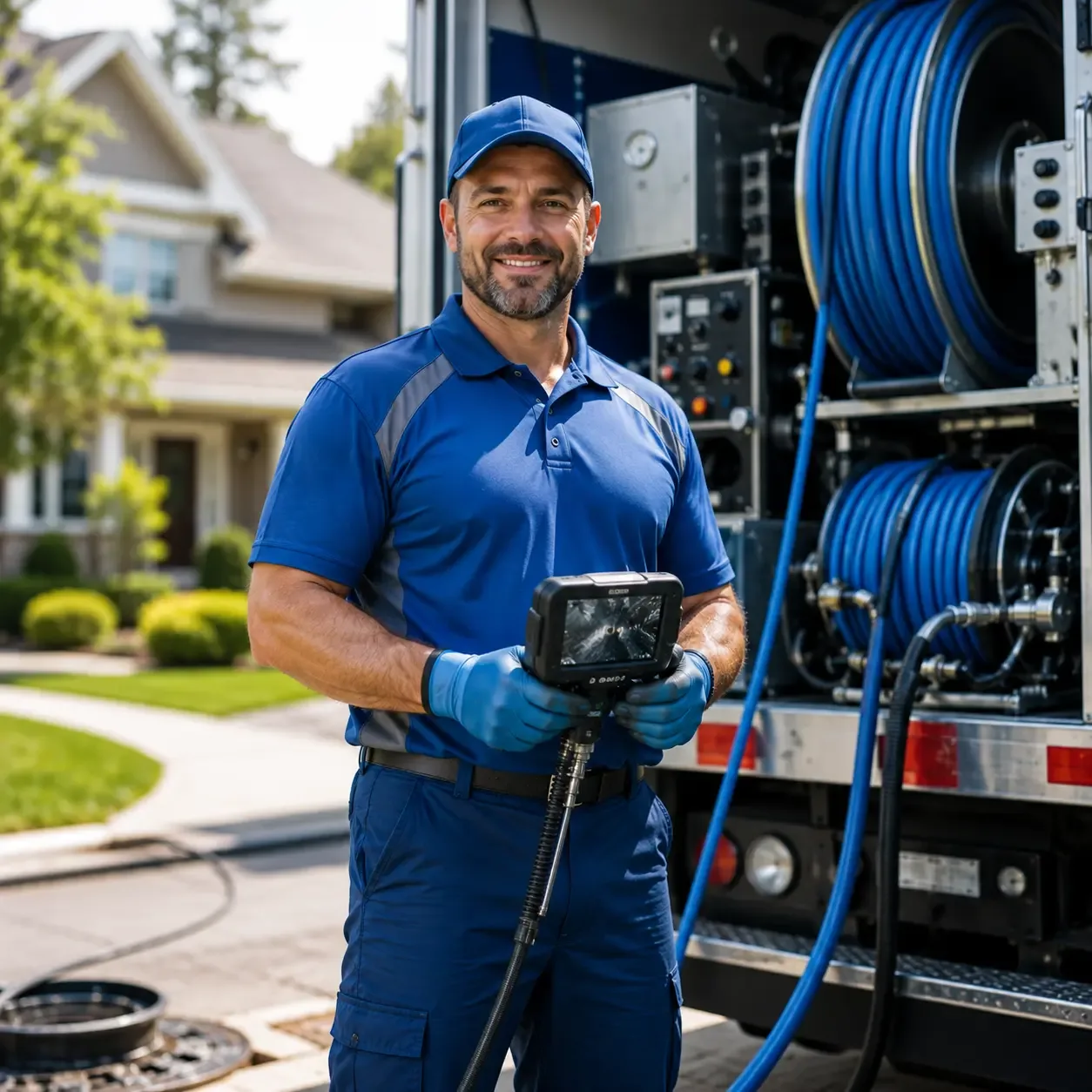 Local outdoor drain cleaning specialists in Pompton Lakes, NJ